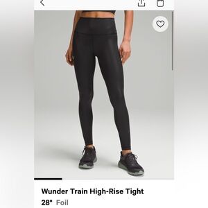 ✨BNWT Lulu Wunder Train High Rise Tight✨